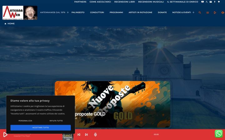 Screenshot di antennaweb.it