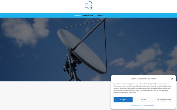 Screenshot von antenne-parabole-cable.fr