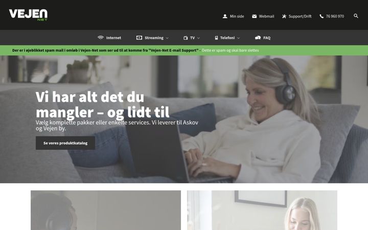Screenshot of antenneforeningenvejen.dk
