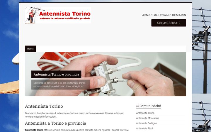 Screenshot di antennistatorino.it