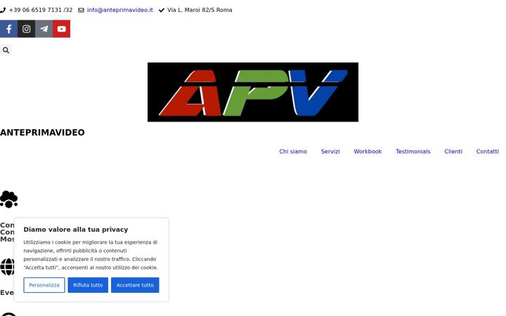 Screenshot of anteprimavideo.it