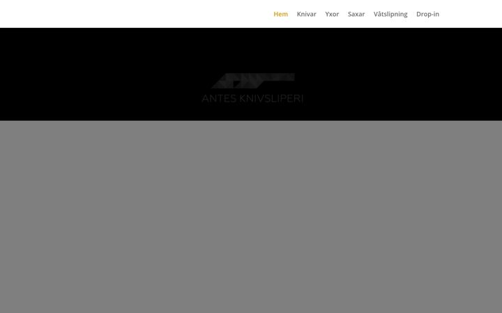 Screenshot of antesknivsliperi.se