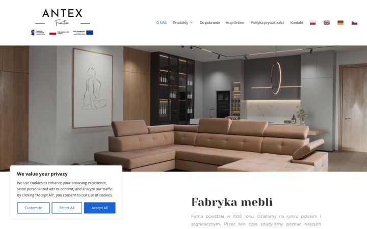 Screenshot of antexmeble.pl