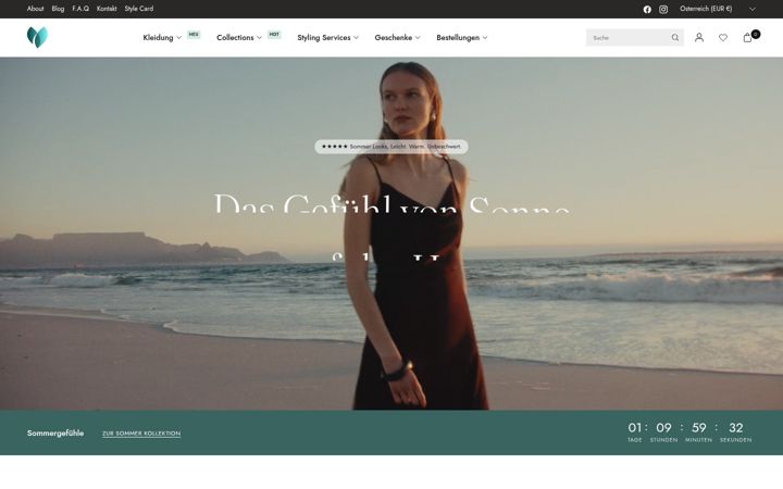 Screenshot of anthalook.at