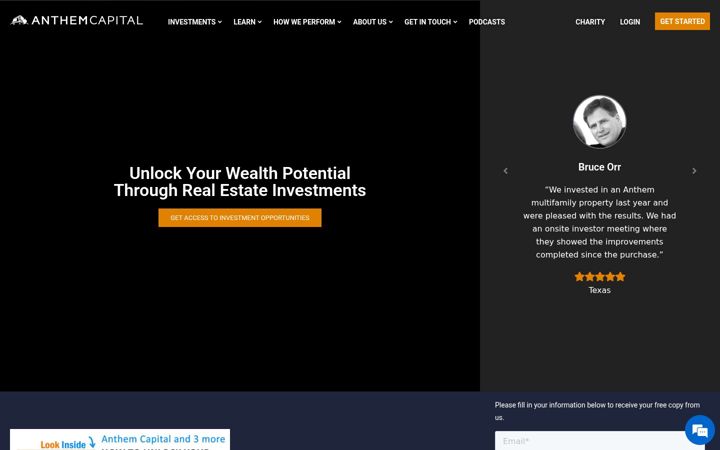 Screenshot of anthemcp.com