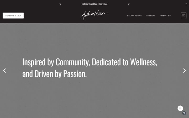 Screenshot of anthemhouse.com