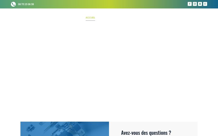 Screenshot di anthoconnectservices.fr