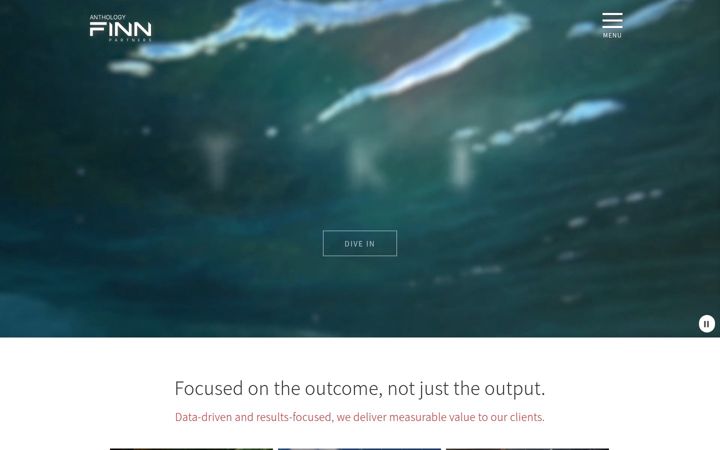 Screenshot of anthologygroup.com