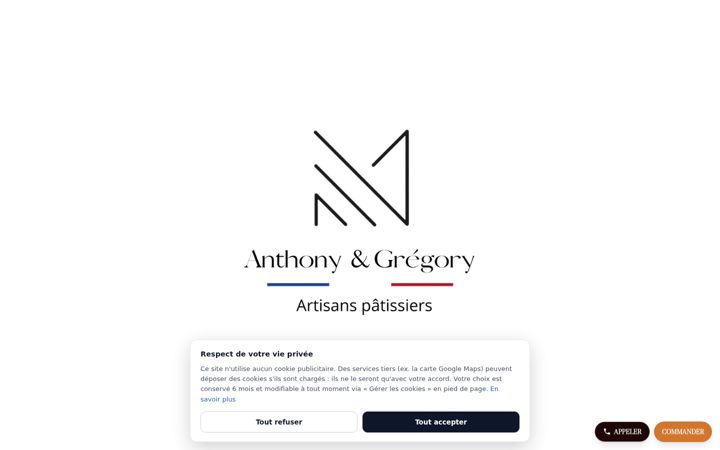 Screenshot of anthony-gregory.fr