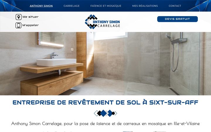 Skärmbild av anthony-simon-carrelage.fr