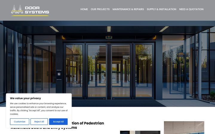 Snímek obrazovky anthonyautodoors.com
