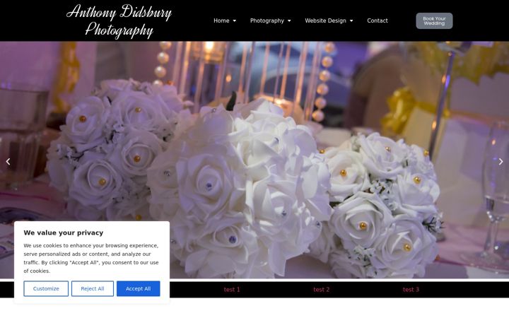 Screenshot of anthonydidsbury.co.uk