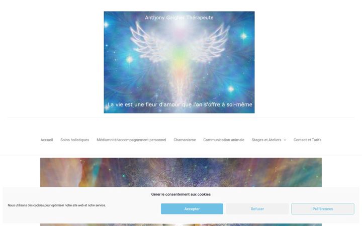 Screenshot of anthonygaigher.fr