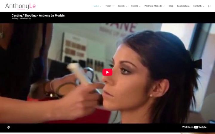 Screenshot of anthonylemodels.com