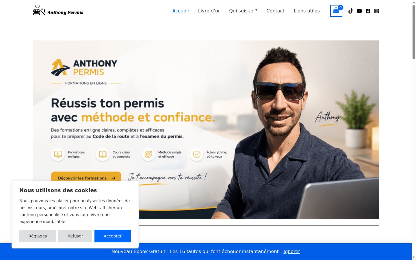Sutikimo reklamjuostės, rodytos prieš bet kokią sąveiką, ekrano kopija