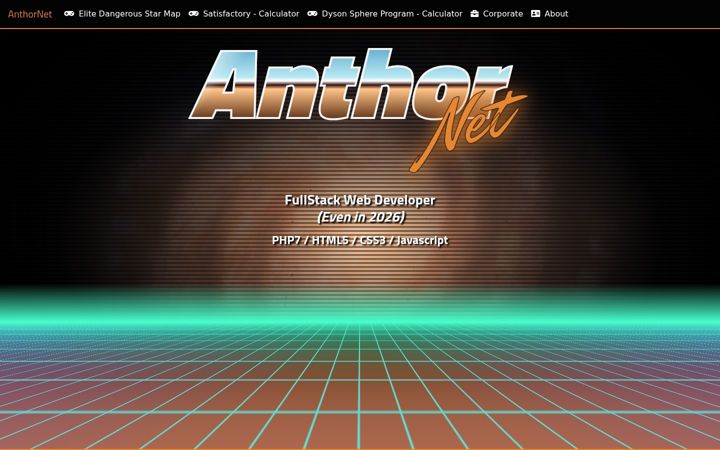 Screenshot of anthor.net