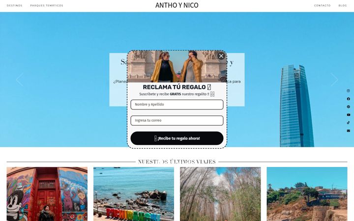 Screenshot of anthoynico.com