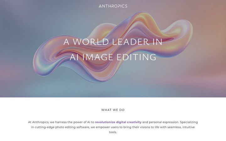 Ekrānuzņēmums no anthropics.com