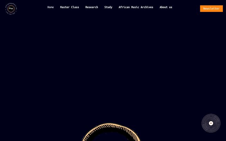 Skärmbild av anthropologyofmusic.com