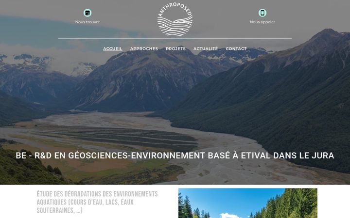 Screenshot of anthroposed.com