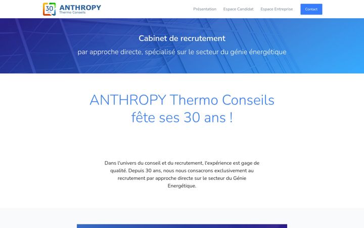 Screenshot of anthropy.fr
