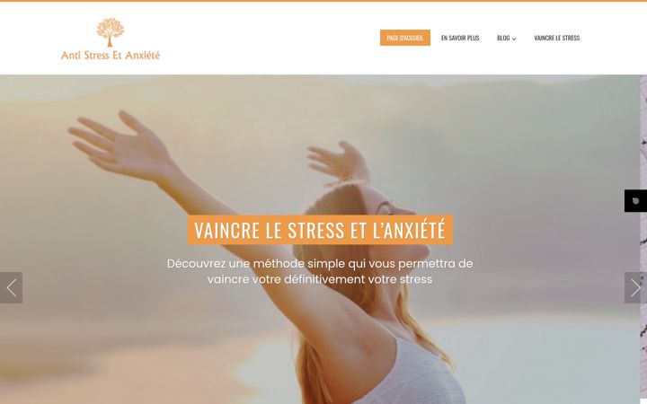 Screenshot of anti-stress-et-anxiete.com