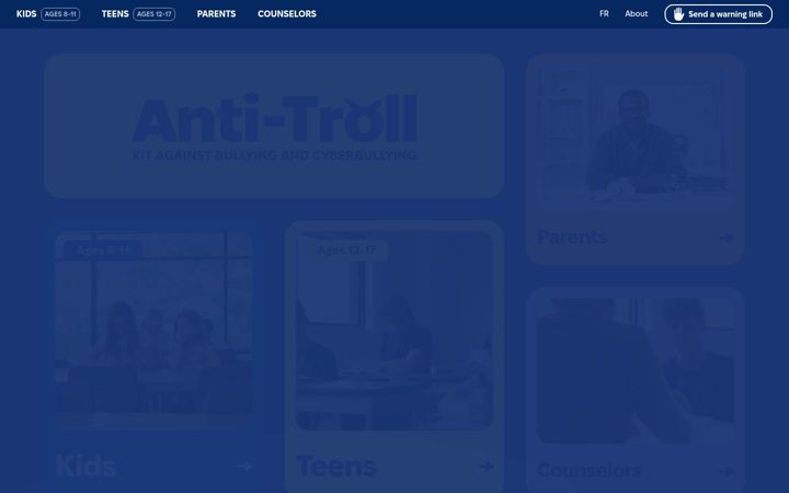 Screenshot di anti-trollkit.com