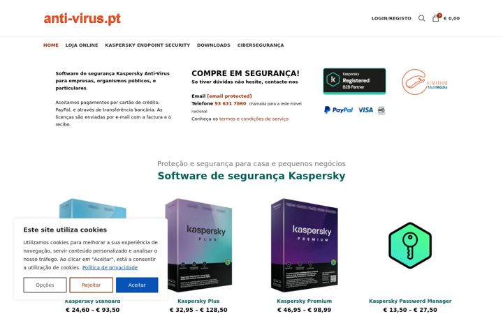 Captură de ecran a anti-virus.pt