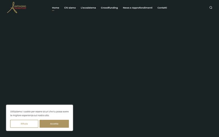 Screenshot of antiagingitalianfood.it