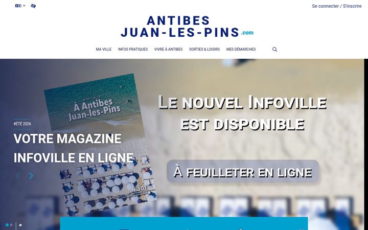 Screenshot of antibes-juanlespins.com
