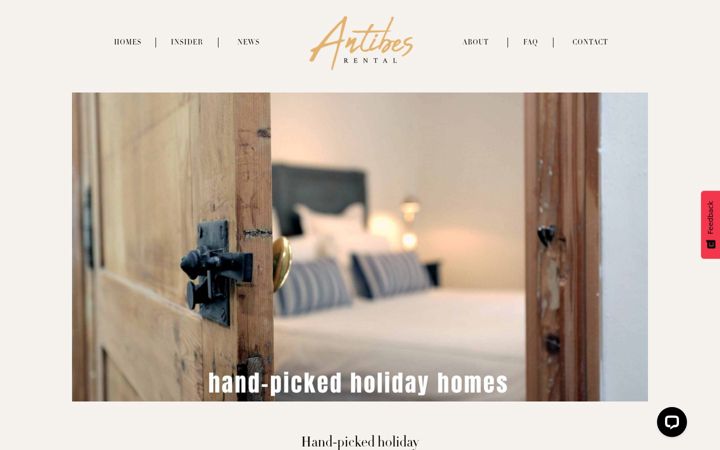 Screenshot di antibes-rental.com