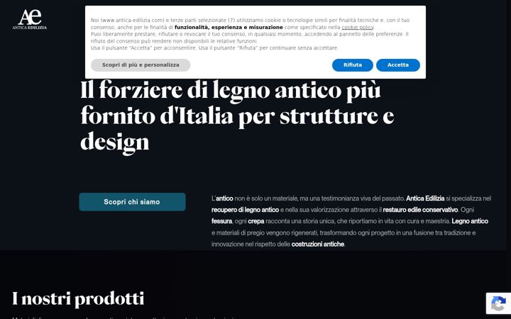 Screenshot of antica-edilizia.com