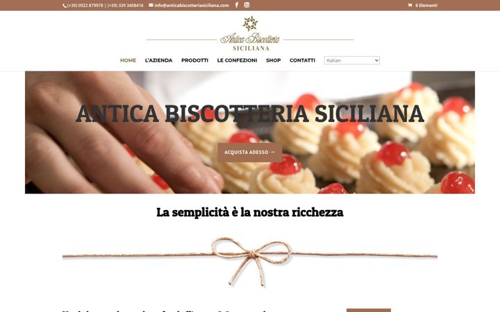 Screenshot di anticabiscotteriasiciliana.com