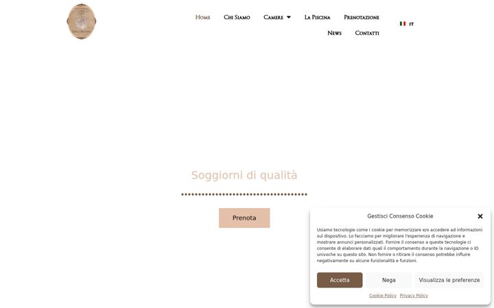 Screenshot of anticadimoragallobasteris.it