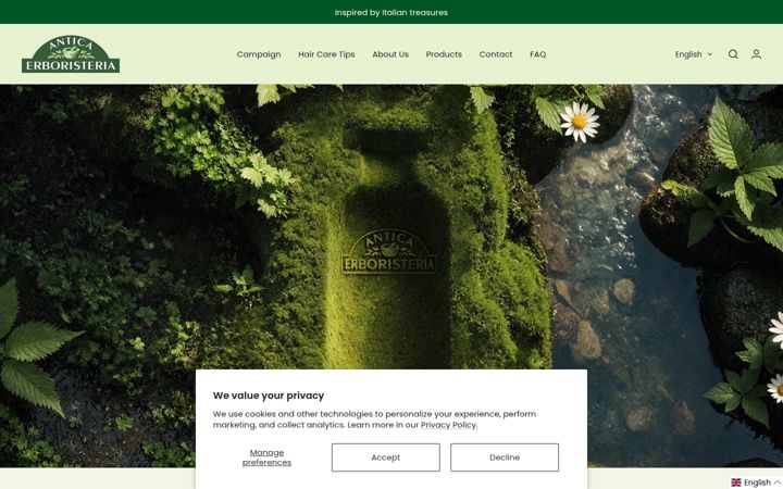 Screenshot of anticaerboristeria.com