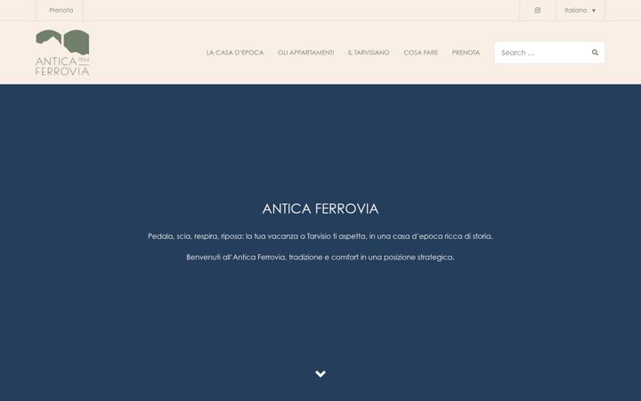 Screenshot stránky anticaferrovia.it