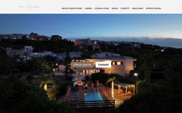 Screenshot of anticafoggiavetere.com