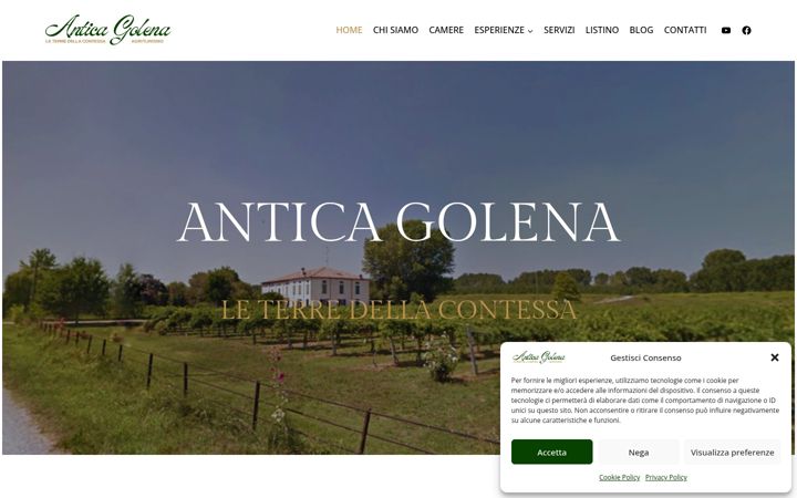 Screenshot of anticagolena.it