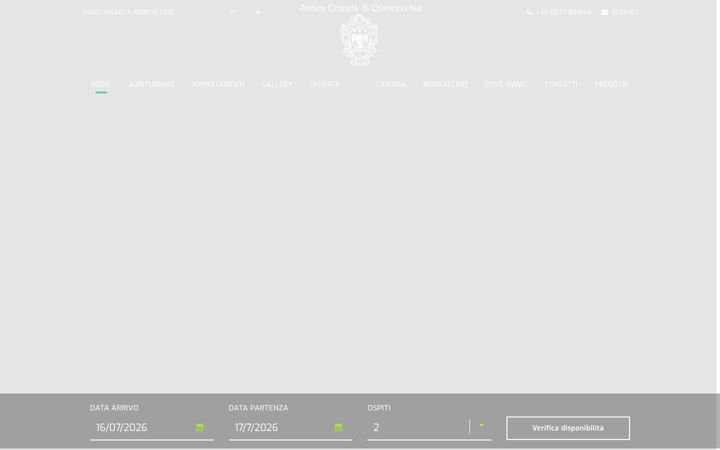 Screenshot ta' anticagranciadiquercecchio.it