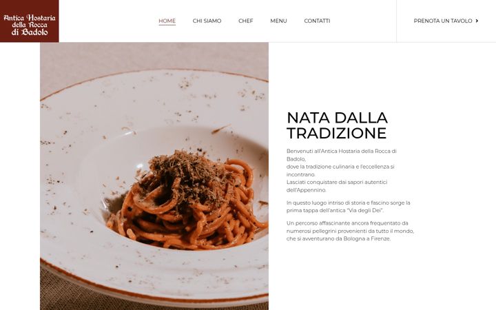 Screenshot of anticahostariadibadolo.com