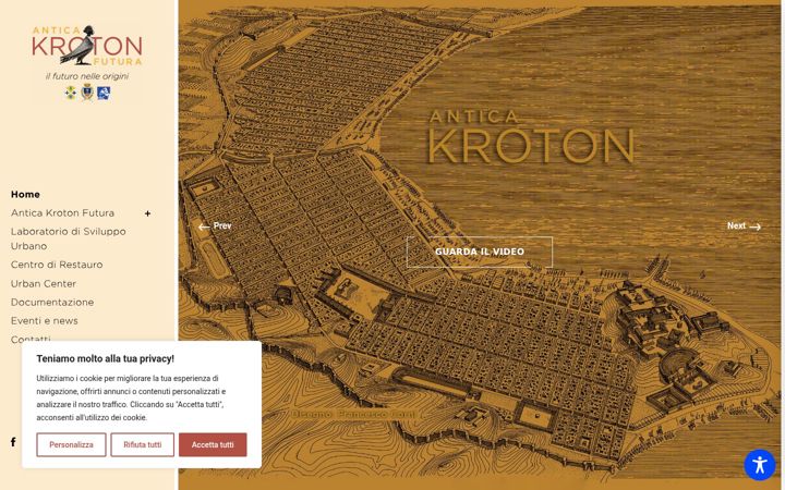 Screenshot of anticakrotonfutura.it