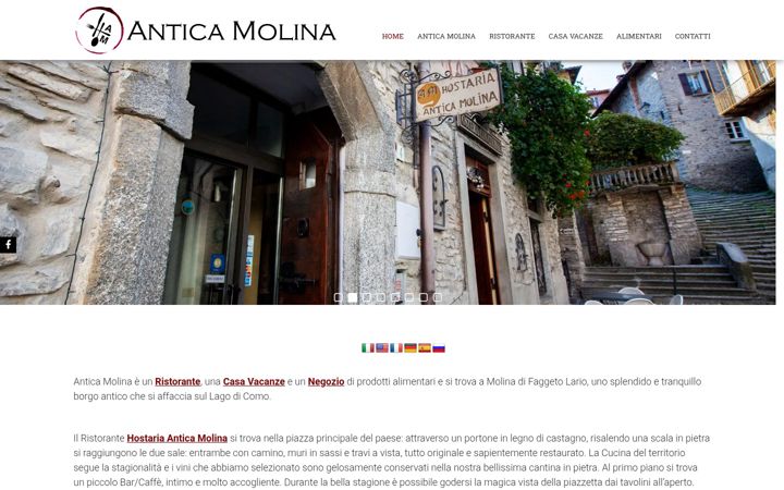 Screenshot of anticamolina.com