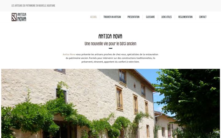 Screenshot of anticanova.fr
