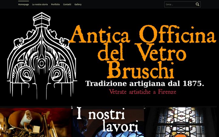 Screenshot di anticaofficinadelvetro-bruschi.com