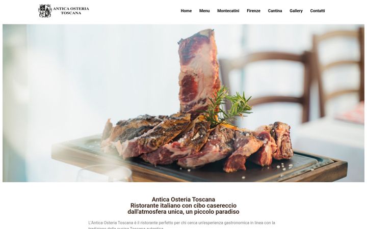 Screenshot of anticaosteriatoscana.it