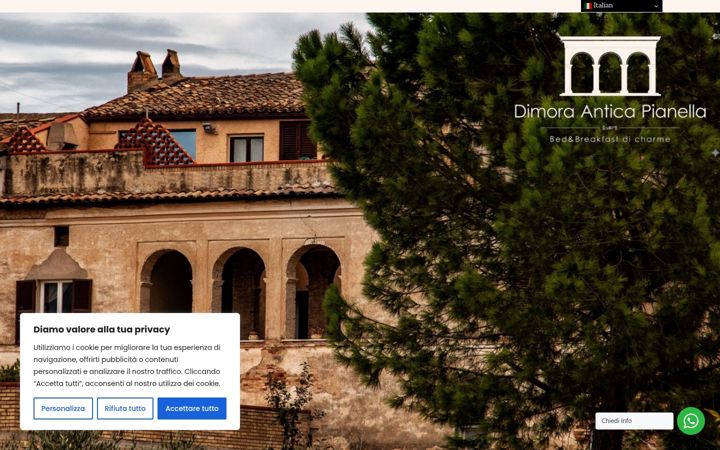 Screenshot of anticapianella.com