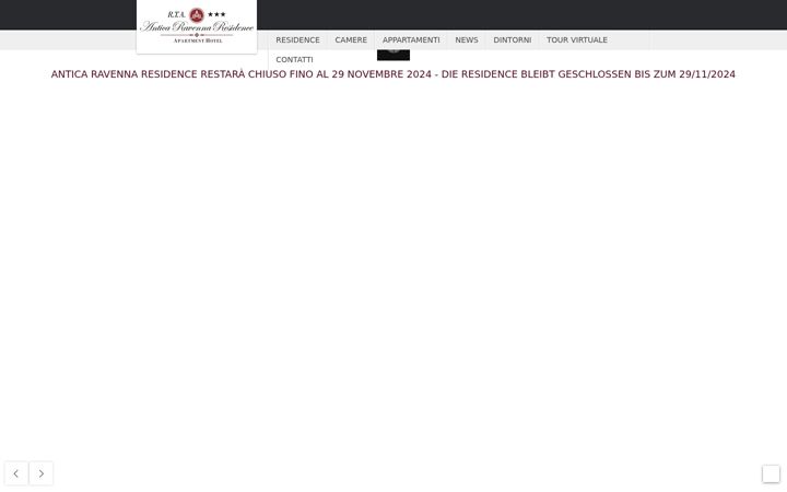 Ekrano kopija anticaravennaresidence.it