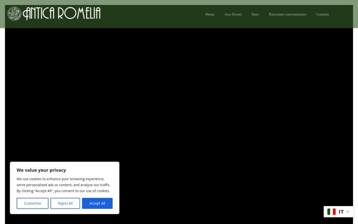 Screenshot ta' anticaromelia.it