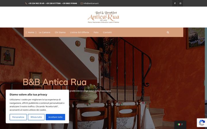 Screenshot of anticarua.it