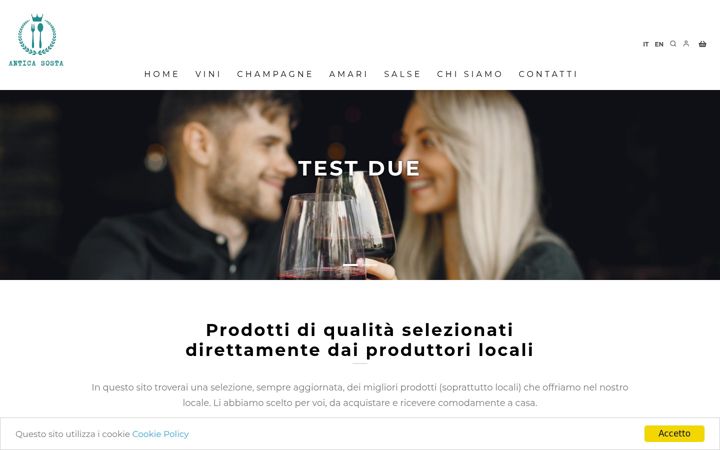 Screenshot of anticasostaflorence.it